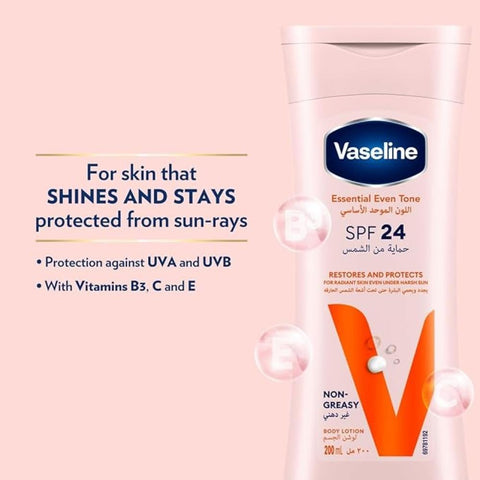 Vaseline - Essential Even Tone SPF24 Body Lotion