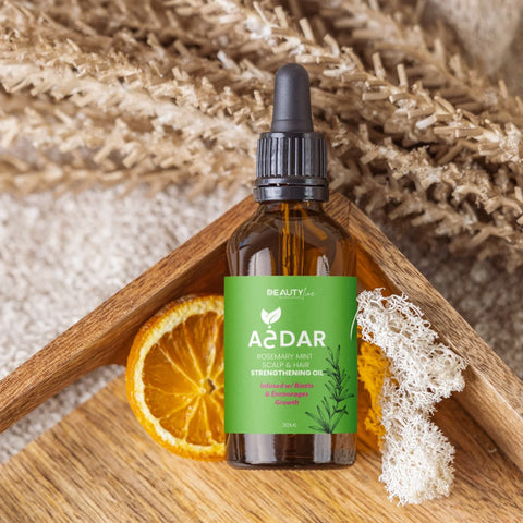 Akhdar Rosemary Mint Scalp and Hair Strengthening Oil 30ml, image 2