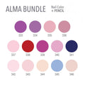 Alma Nail Polish and Lip Liner Bundle, image 2