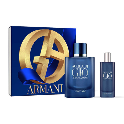 GIORGIO ARMANI ACQUA DI GIO PROFONDO EDP SET