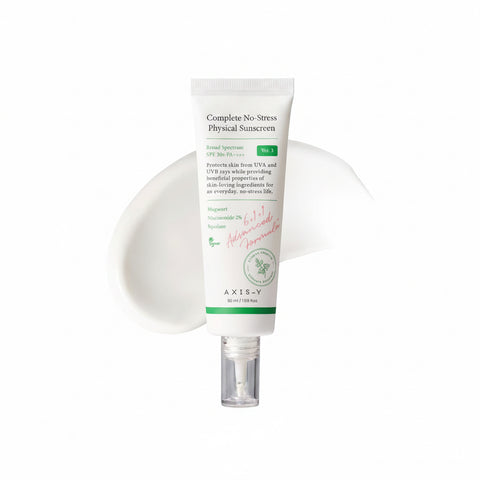 Axis Y Complete No Stress Physical Sunscreen SPF50+ 50ml