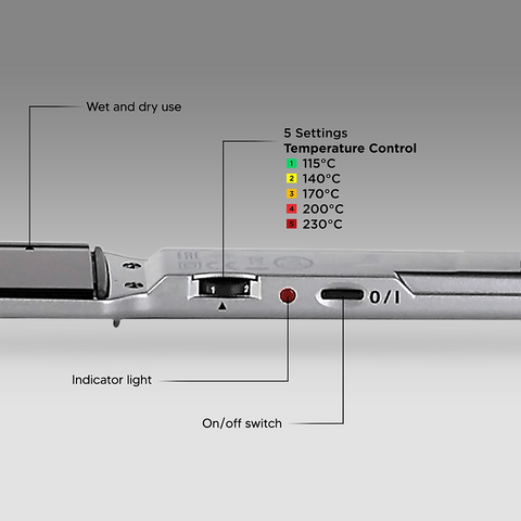BABYLISSPRO BAB2073EPE Electro Plating Technology - DRY & STRAIGHT