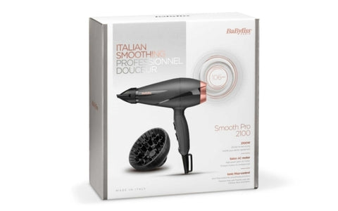 Babyliss Italian Smoothing Hair Dryer 2100W 6709DE