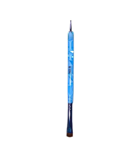 Beauty Glam Nail Art Brush No 8 Blue
