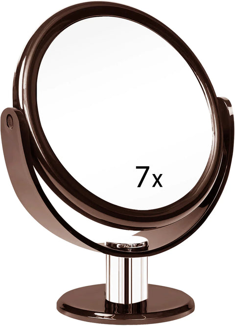 Beauty Glam Superior MR0725S Round Mirror with Stand 7x
