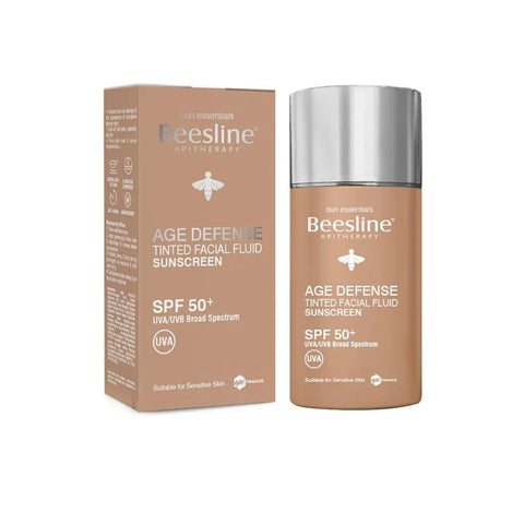 Beesline Defense Tinted Facial Fluid Sunscreen SPF 50 Medium 40ml