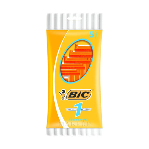 Bic 1 Sensitive Disposable Razors Pack of 5