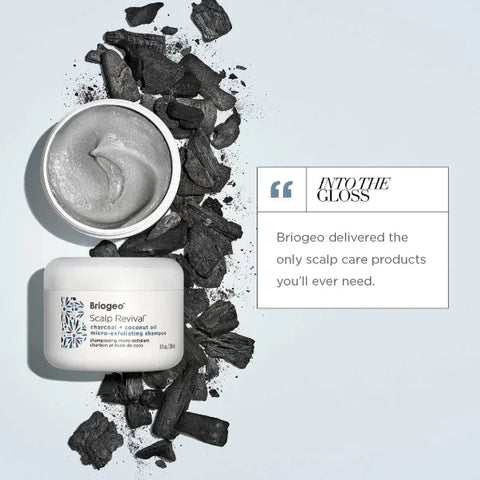 Briogeo Scalp Revival Charcoal and Coconut Oil Micro Exfoliating Shampoo, image 5