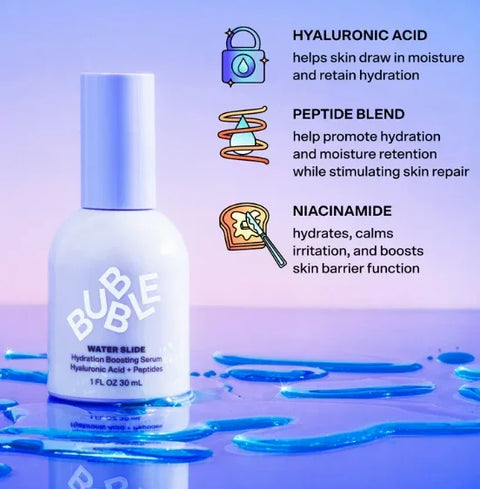 Bubble Water Slide Hyaluronic Acid Serum 30ml, image 4