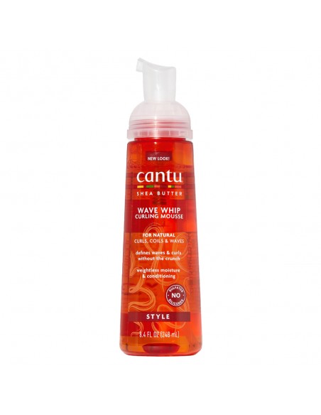 Cantu Wave Whip Curling Mousse Shea Butter 248ml