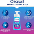 Clearasil Rapid Action Gel Wash 150ml, image 4