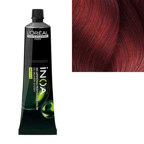 Ammonia-free coloring Inoa 6.66 dark blond deep red carmilane