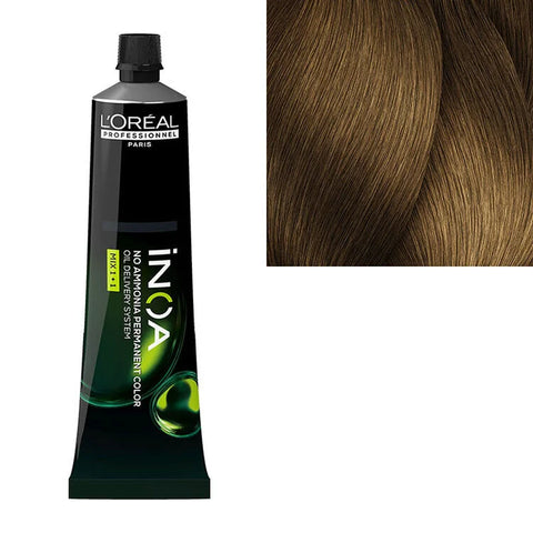 Ammonia-free coloring Inoa 7.3 fundamental golden blonde