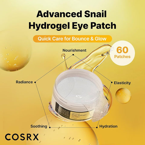 COSRX Advanced Snail Hydrogel Eye Patch 60 Pieces, image 4