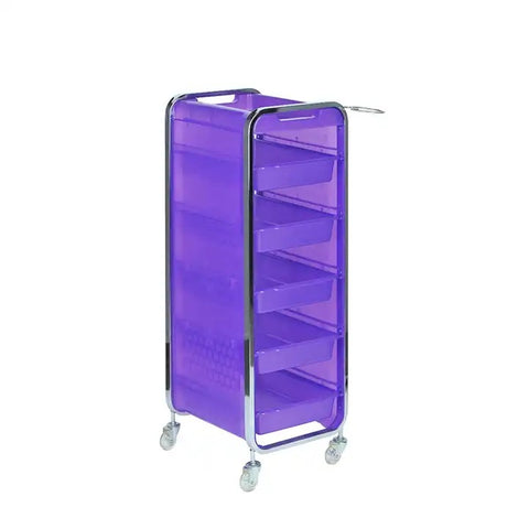 Jumbo Rich Plastic Trolly for Professionals - Purple