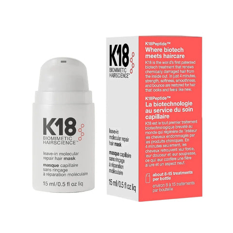 K18 Leave In Molecular Repair Hair Mask 15ml