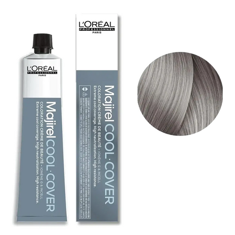 Majirel Cool Cover 9.11 Very Light Deep Ash Blonde Hair Color 50ml