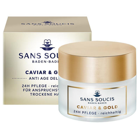 Sans Soucis Baden-Baden Anti Age Deluxe Caviar & Gold 24h Cream rich 50ml- Dry Skin