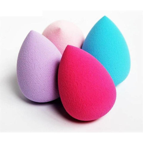 Beauty Glam Set of 4 Makeup Sponges With Storage Box