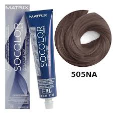 Matrix Socolor Permanent 505NA Extra Coverage Light Brown Neutral Ash