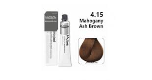 Majirel Hair Color 4.15 Ash Mahogany Brown