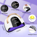 Dr Schmidt 2 in 1 LED UV Nail Lamp Sun S2 Pro 268W, image 2