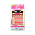 Dr Schmidt Cala French Neon Medium Length Fake Nails