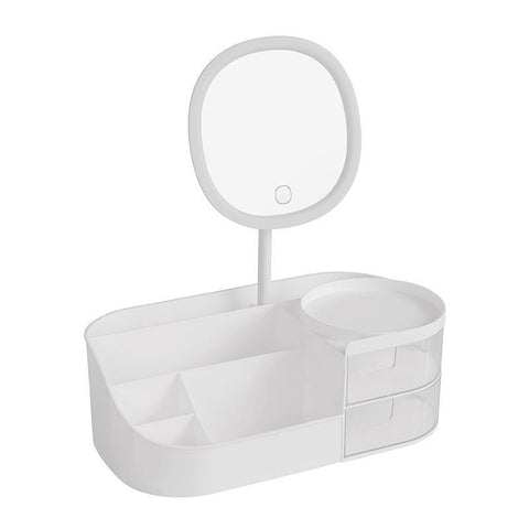 VNTY 2 MAKEUP BOX WITH MIRROR 28.5*16*10.5CM