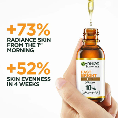 Garnier Fast Bright 10% Vitamin C Night Serum, image 2