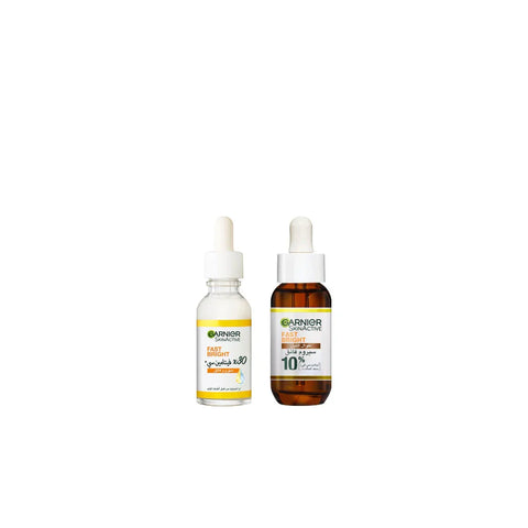 Garnier Fast Bright Vitamin C Day and Night Serum Set