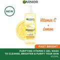 Garnier Fast Bright Vitamin C Gel Wash 400ml, image 2
