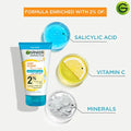 Garnier Fast Clear Daily Exfoliating Wash 150ml, image 2