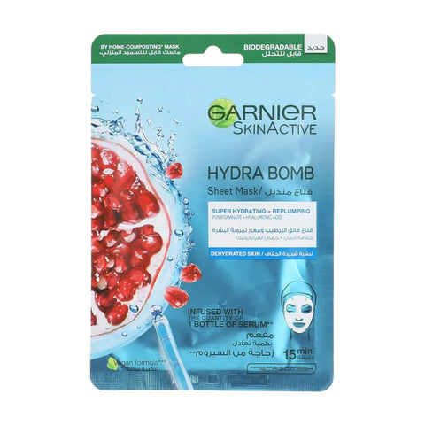 Garnier Moisturising Hydra Bomb Tissue Mask Pomegranate