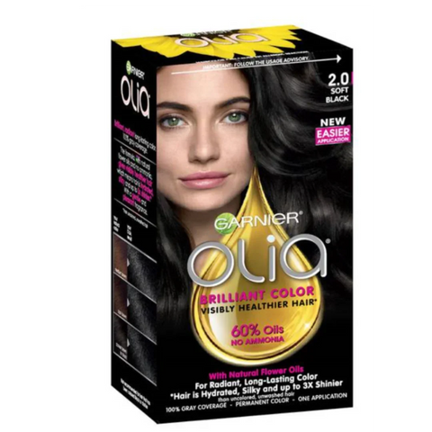 Garnier Olia 2.0 Black Platinum Permanent Hair Color
