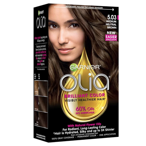 Garnier Olia 5.0 Brown Permanent Hair Color