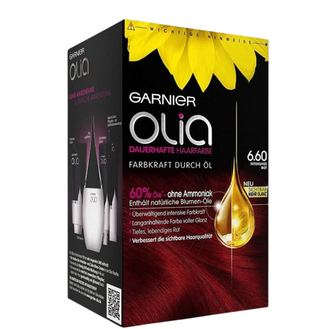 Garnier Olia 6.6 Intense Red Permanent Hair Color