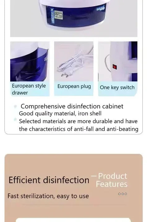 Germix Double Drawer Ultraviolet Sterilizer UV C, image 4