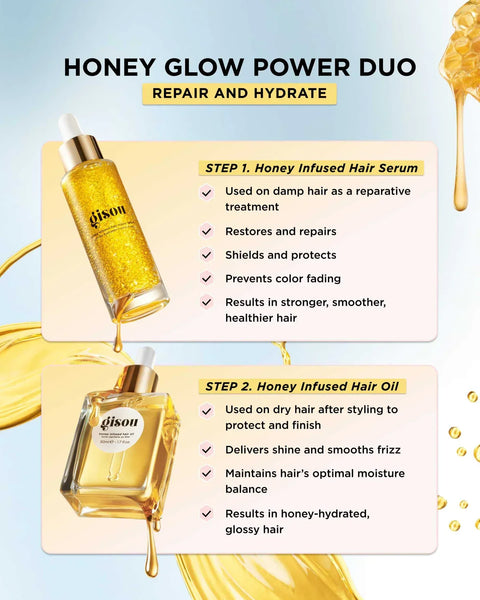 Gisou Honey Infused Hair Repair Serum 30ml, image 4