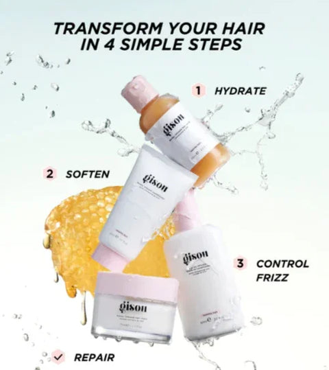 Gisou Honey Infused Hydrating Cleanse and Care Set, image 3