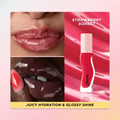 Gisou Honey Infused Lip Oil Tinted Strawberry Sorbet, image 5