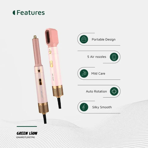 Green Lion 5 in 1 Professional Hair Styler, image 4