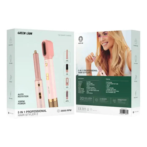 Green Lion 5 in 1 Professional Hair Styler, image 8