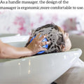 Hairiva Scalp Massager Silicone Brush, Blue, image 6