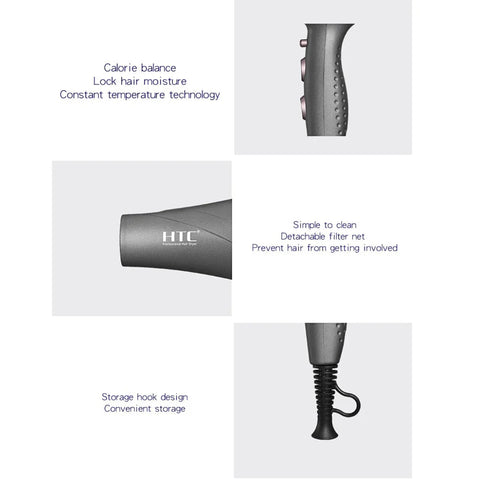 HTC EF 2028 Professional Hair Dryer 2300W, image 3