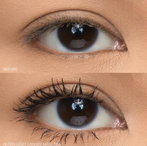 Huda Beauty Legit Lashes Double Ended Mini Mascara, Black, image 3