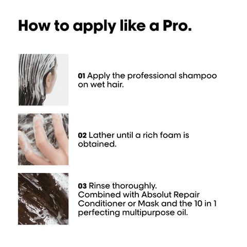 L'Oreal Professional Serie Expert Absolut Repair Shampoo 300ml