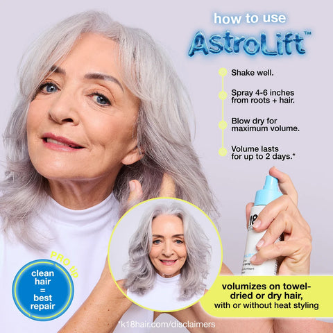 K18 Astrolift Repairative Volume Spray 118ml
