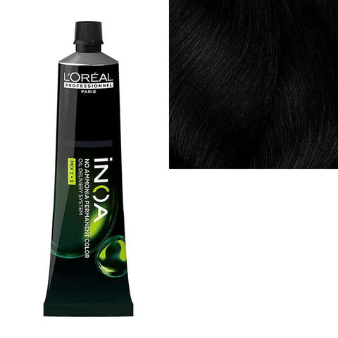 Inoa 1 Natural Black Ammonia Free Hair Color 60g