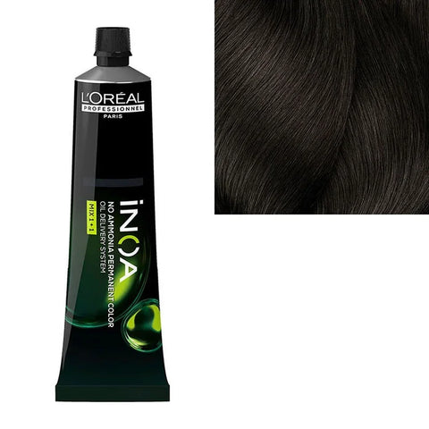 Inoa 4.3 Ammonia Free Hair Color, Gold Brown 60g