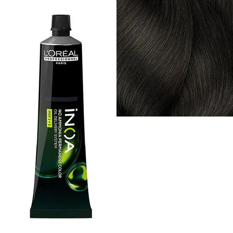 Inoa 5.0 Deep Natural Light Brown Ammonia Free Hair Color 60g
